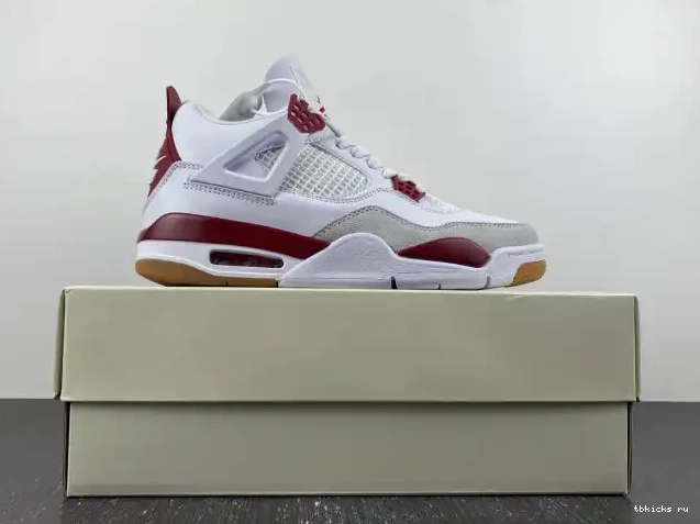 Rep TB DR5415-160 4 SB Retro Red Jordan Pine 0610